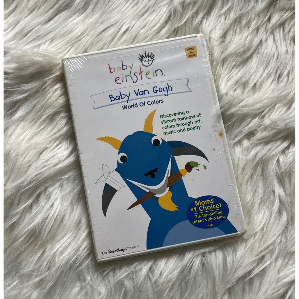NEW Baby Einstein DVD Baby Van Gogh World of Colors Disney Sealed
